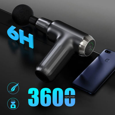 Premium Muscle Massage Gun with 4 Heads