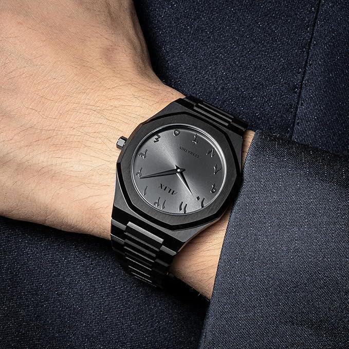 Aishru™Black Arabic Aura Watch