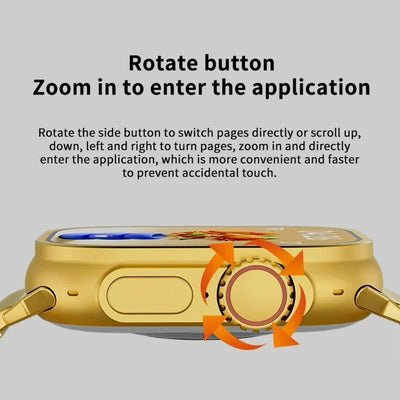 Aishru™Gold Ultra Watch – ساعة جولد ألترا