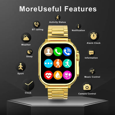 Aishru™Gold Ultra Watch – ساعة جولد ألترا