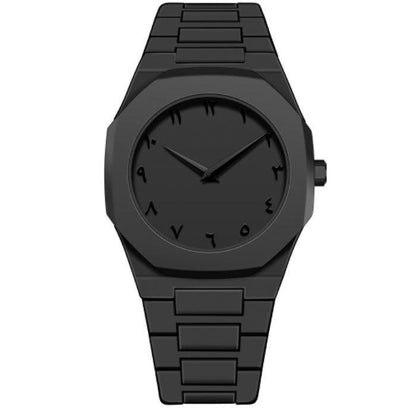Aishru™Black Arabic Aura Watch